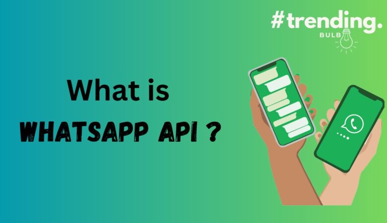 What is WhatsApp API?