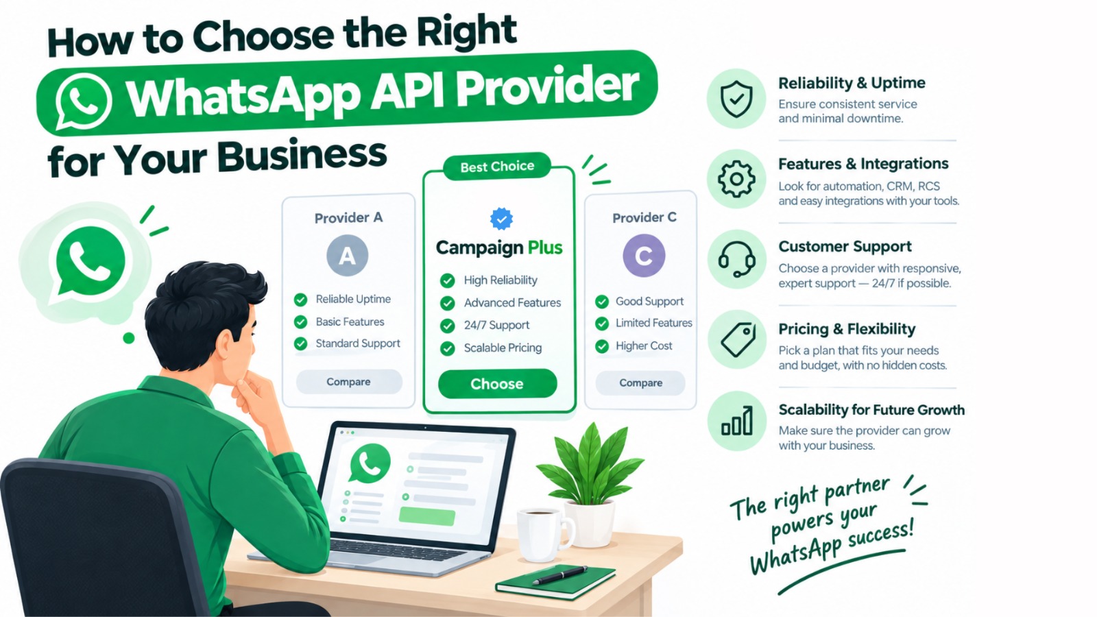Choosing the Right WhatsApp API Provider.