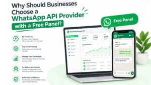 WhatsApp API provider with a free panel for business messaging, campaign management, automation, and customer communication .